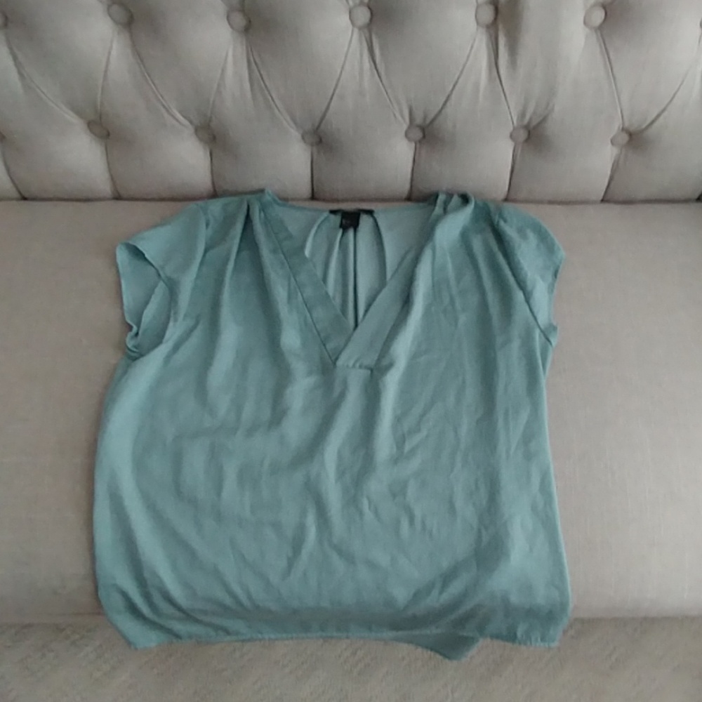 Seafoam green H&M blouse
